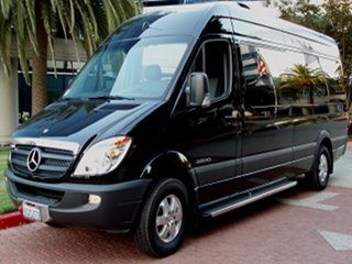 Charter and Shuttle Bus Mercedes Sprinter Van